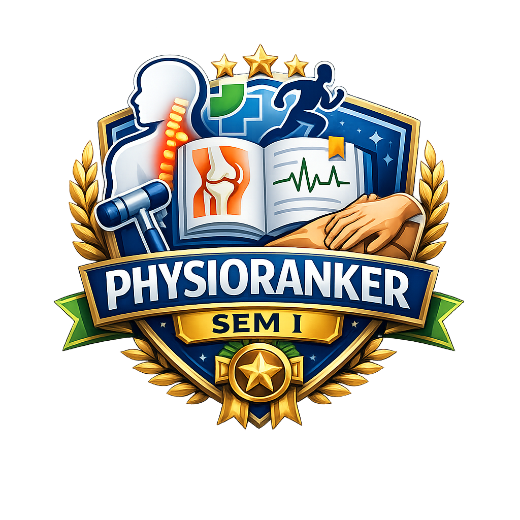 PhysioRanker Sem I